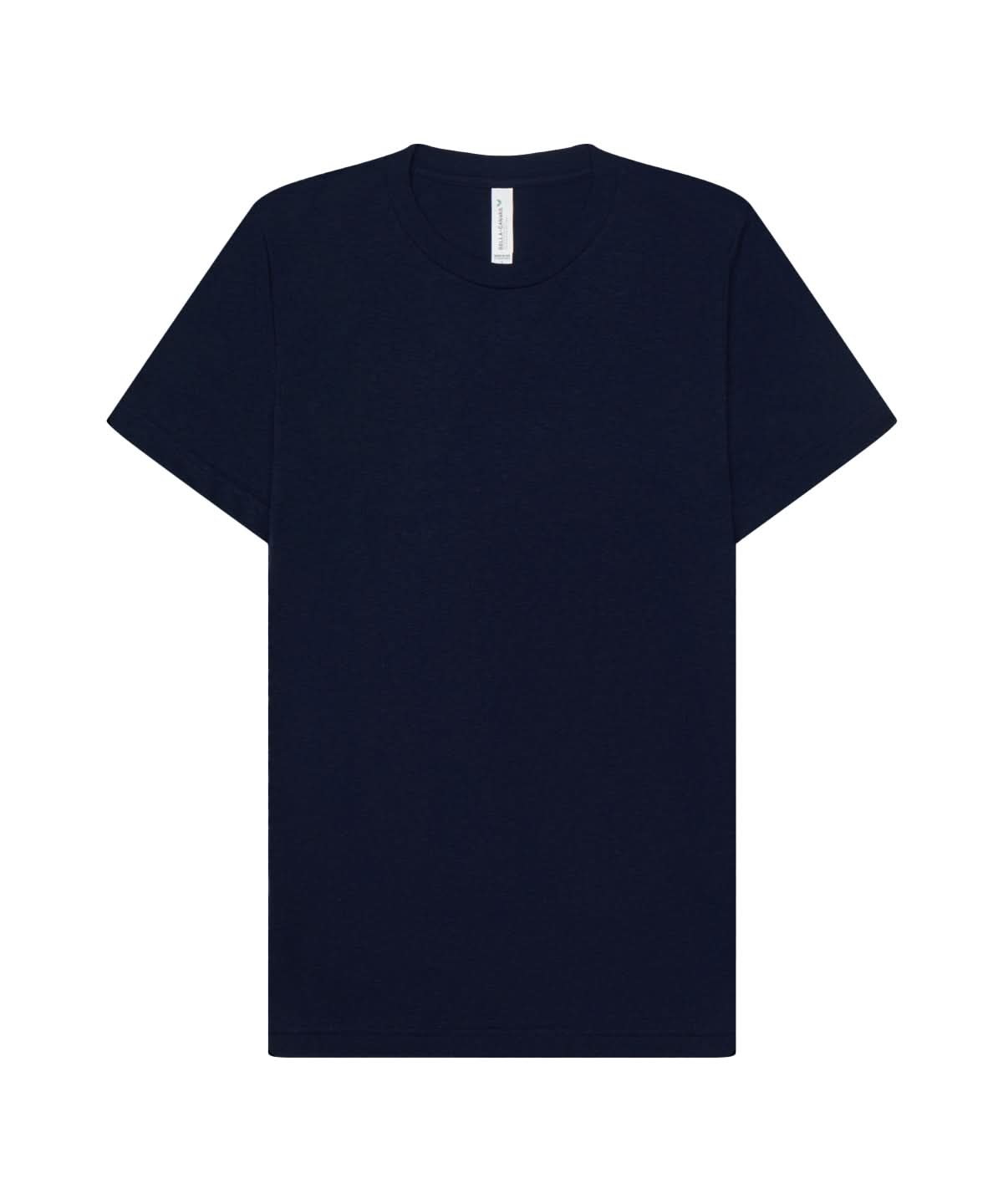Bella Canvas Unisex EcoMax Short Sleeve Tee CV012 - Navy - Customisable T-Shirts