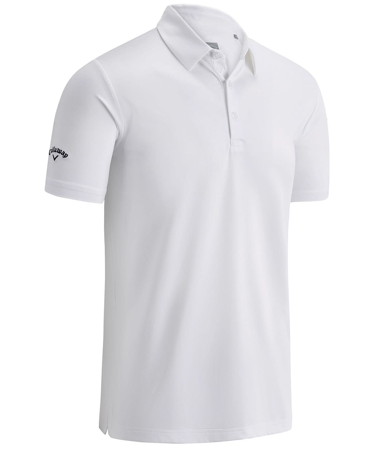 Callaway Swing Techsolid polo CW025 - Bright White - Customisable Polos