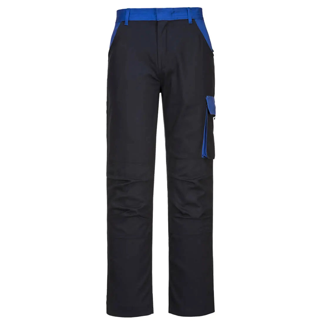 Poznan Cotton Trousers - Navy - Customisable Work Trousers