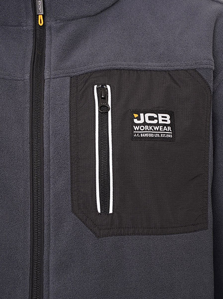Jcb Workwear Jcb Workwear Trade Fleece Jacket Full Zip - - Customisable Fleeces