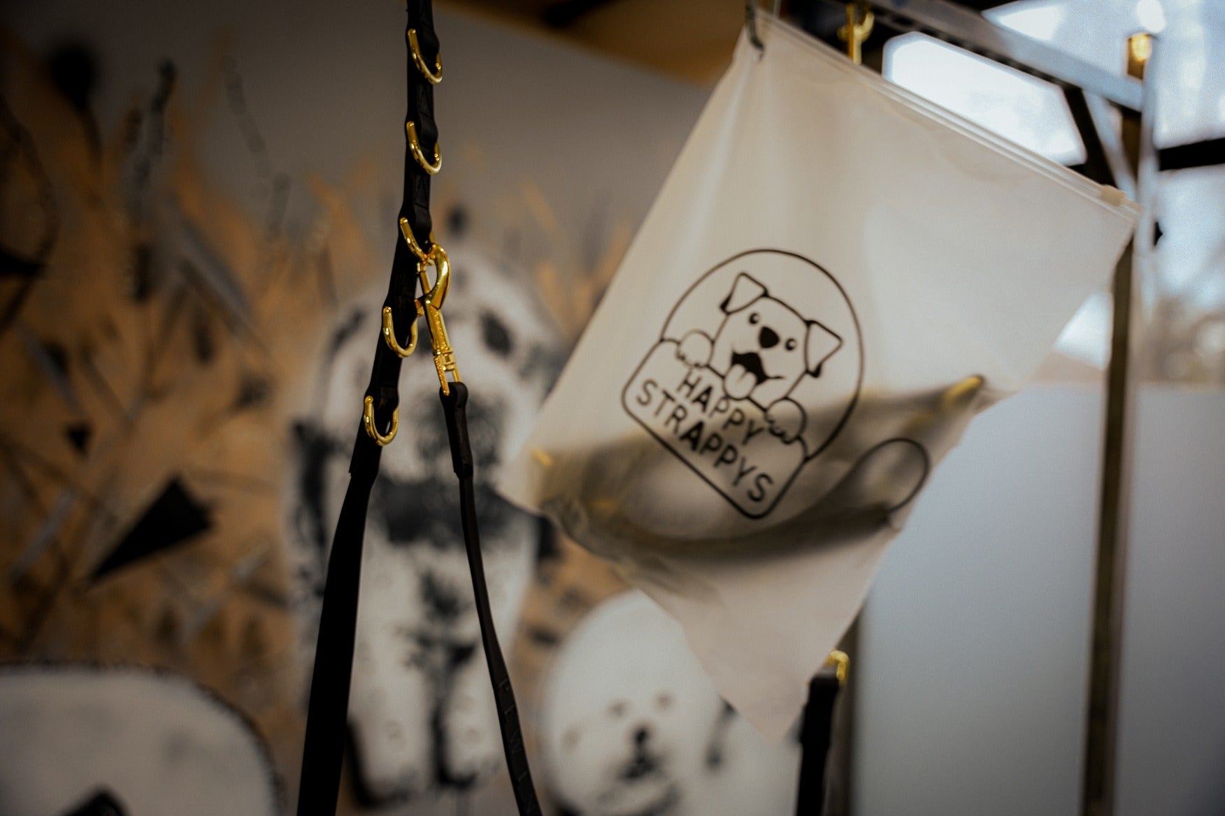 Happy Strappys Dog Grooming Straps (Thick & Short) - - Customisable Straps