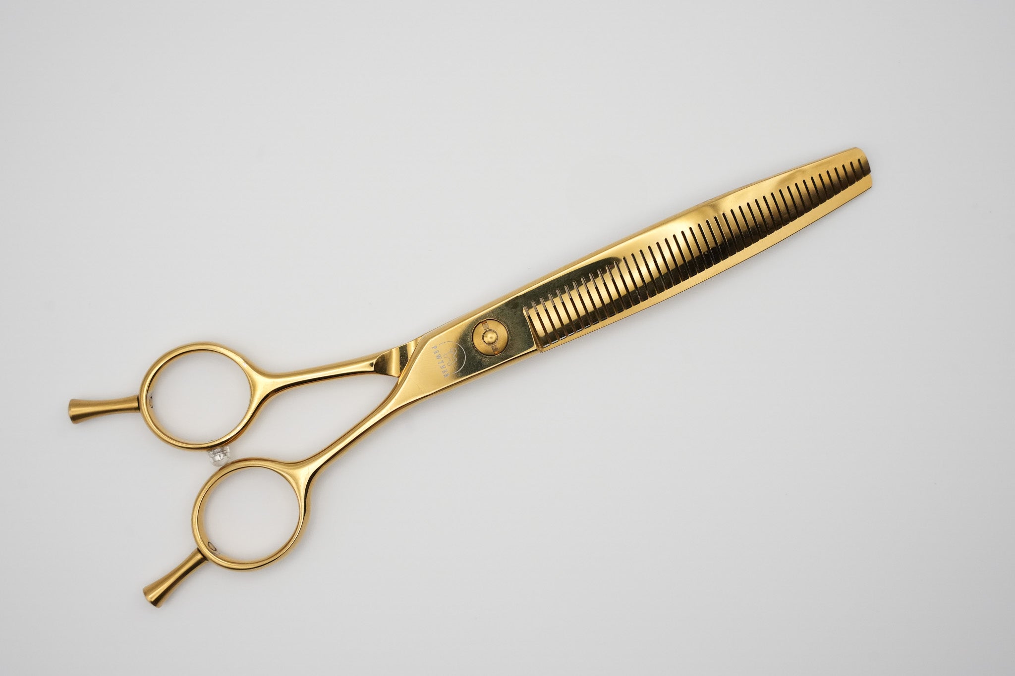 Pewtner Gold Luxe Flip Fluffers - Gold Dog Grooming Scissors