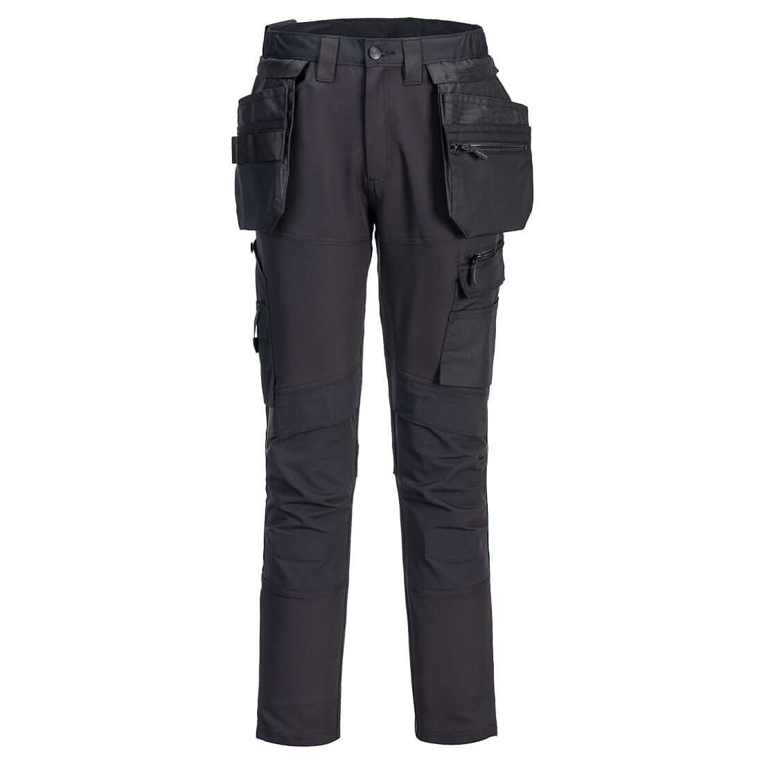 Portwest Dx4 Craft Detachable Holster Trousers DX456 - Black - Customisable Trousers