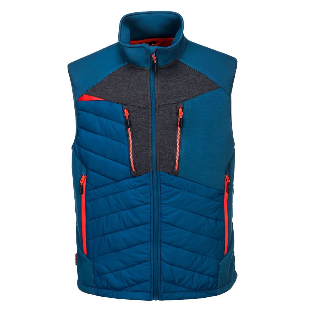 Portwest Dx4 Hybrid Baffle Gilet DX470 - Metro Blue - Customisable Bodywarmer