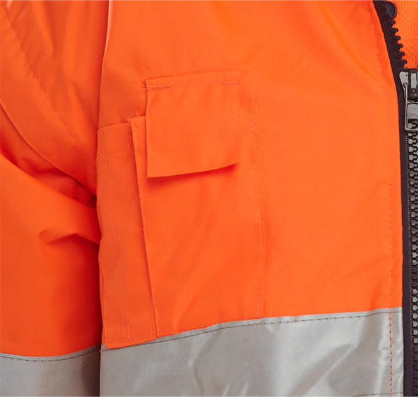 Beeswift Two Tone Hi Vis Europa Bomber Jacket - - Customisable Bomber Jackets