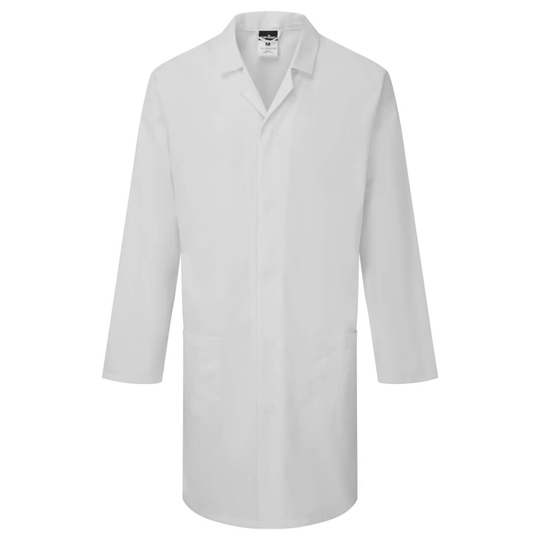Es1 Essential Lab Coat Es852 - White - Customisable Coats