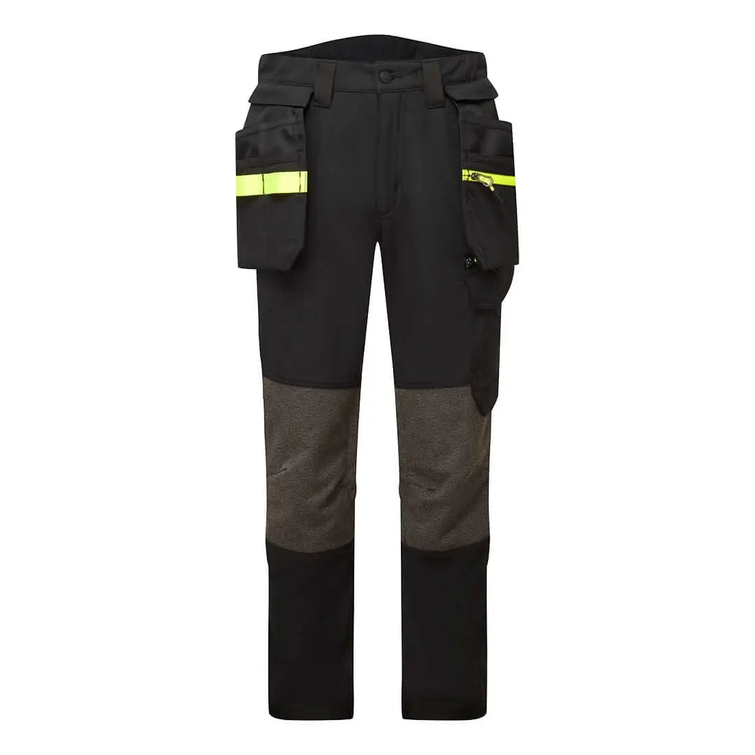 Ev4 Stretch Detachable Holster Trousers Ev440 - Black - Customisable Holster Trousers