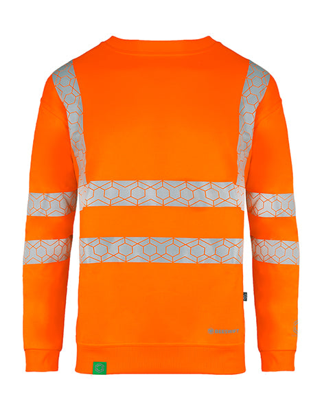 Envirowear Beeswift Envirowear Hi Vis Recyclable Sweatshirt - - Customisable Sweatshirts