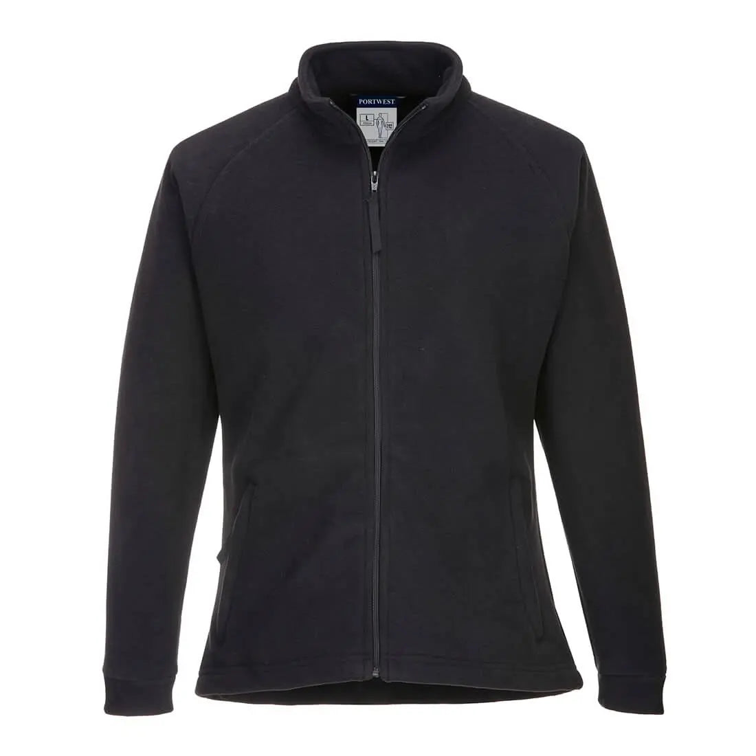 Women S Aran Fleece F282 - Black XS - Customisable Fleeces