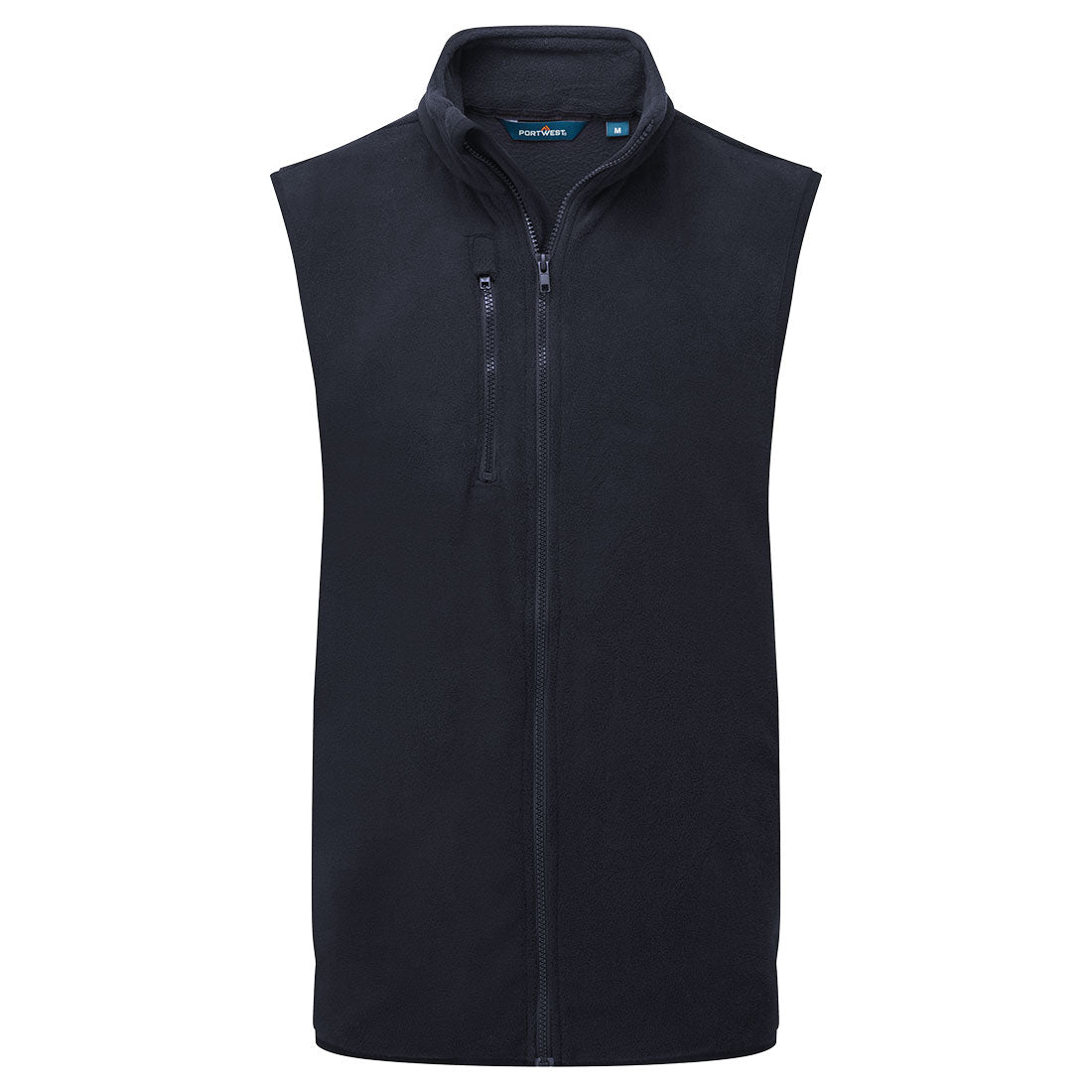 Eco Fleece Gilet F417 - Navy M - R - Customisable Fleeces