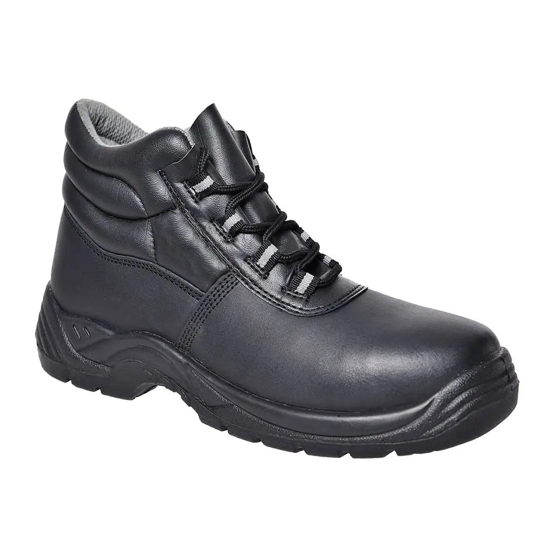 Composite Action Leather Mid Boot S1 Ps Sr Fc10 - Black - Customisable Boots