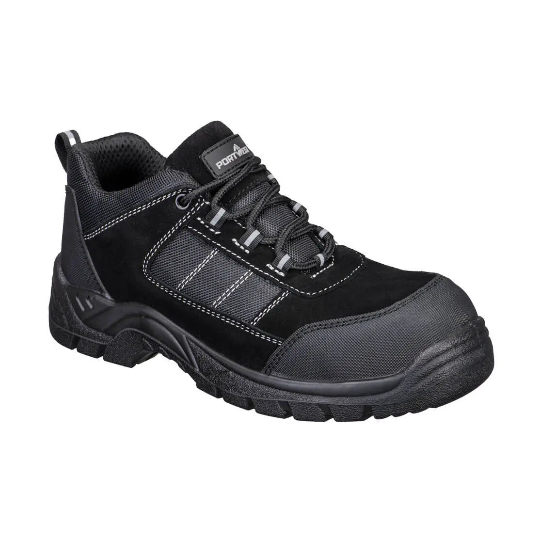 Composite Textile Suede Low Shoe S1 Sr Fo Fc24 - Black - Customisable Shoes