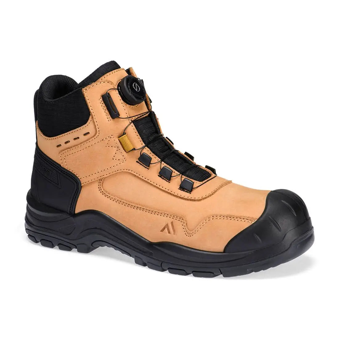 Steel Nubuck Ankle Boot S3 Hro Sr Fo Sc Fc39 - Wheat - Customisable Boots