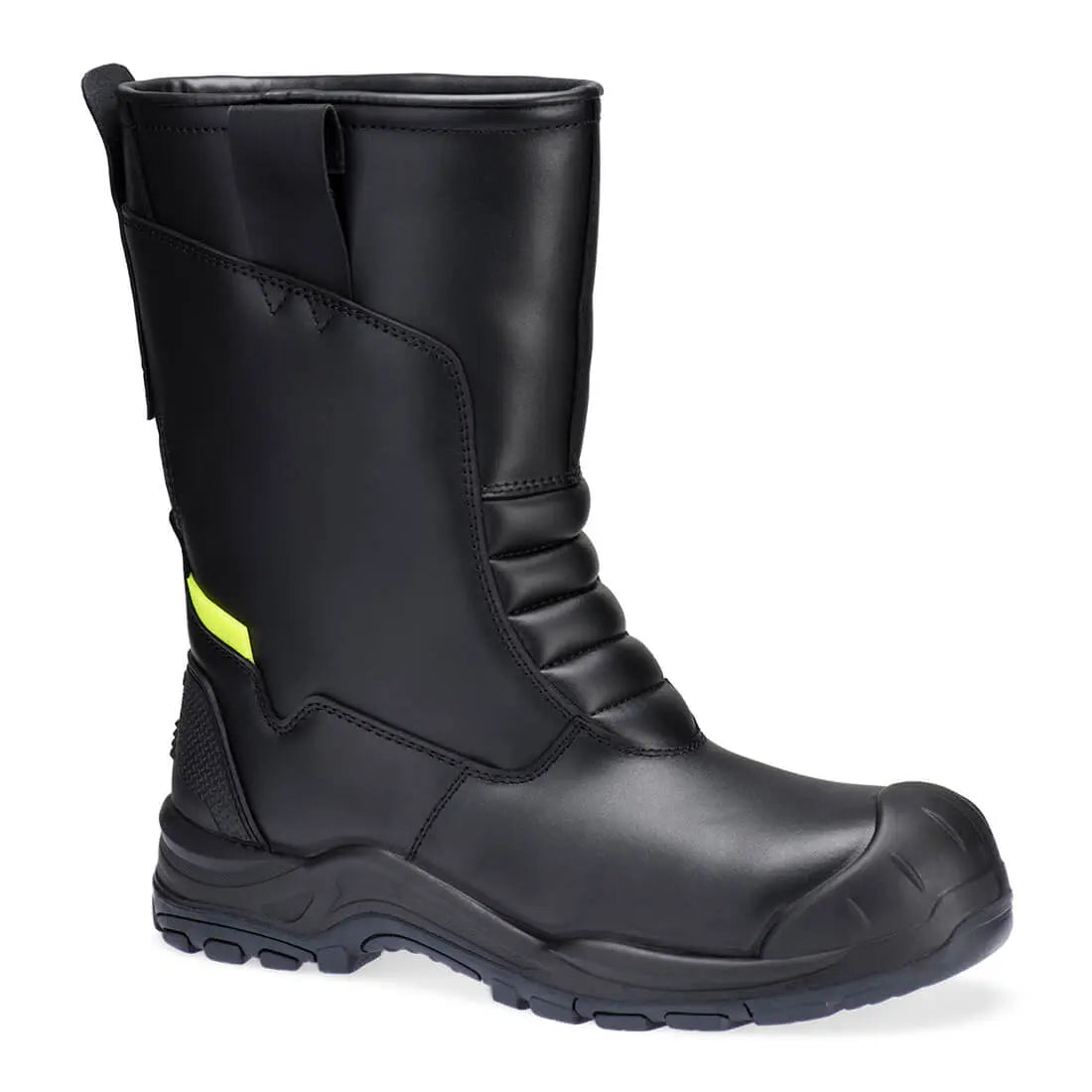 Steel Leather Winter Rigger Boot S3 L Sc Hro Ci Sr Fd07 - Black - Customisable Rigger Boots