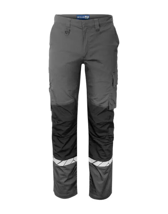 Pro-Job - 7507 Service Pant - Grey Black - Customisable TROUSERS & JOGPANTS