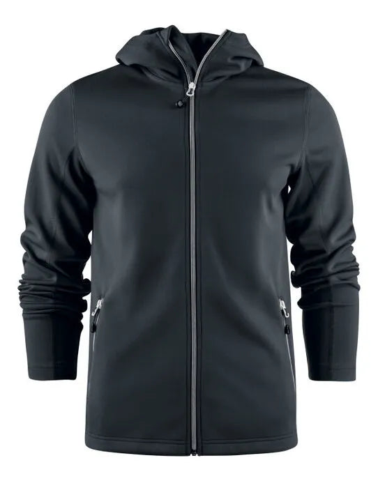 Printer Red Layback Full Zip Hoodie PR2262056