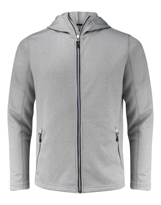 Printer Red Layback Full Zip Hoodie PR2262056