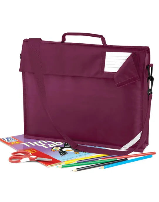 Quadra Junior Book Bag With Strap qd457