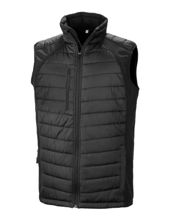 Result Black Compass Softshell Gilet R238X
