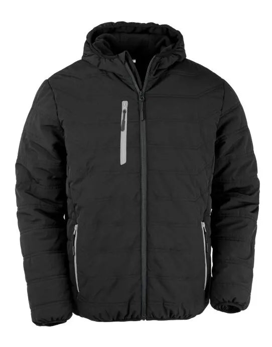 Result Black Compass Padded Winter Jacket R240X