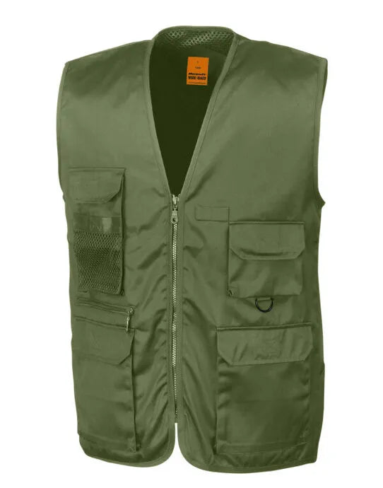 Result Workguard Safari Waistcoat R45X