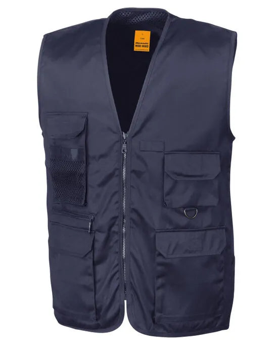 Result Workguard Safari Waistcoat R45X