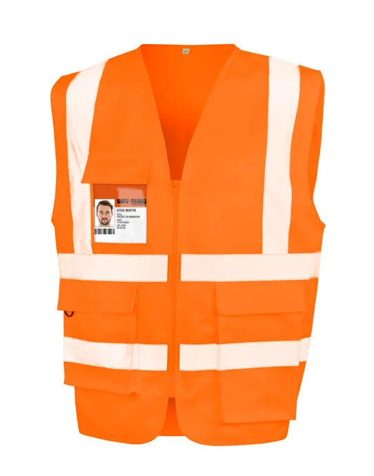 Result Workguard Heavyduty Security Vest R477X