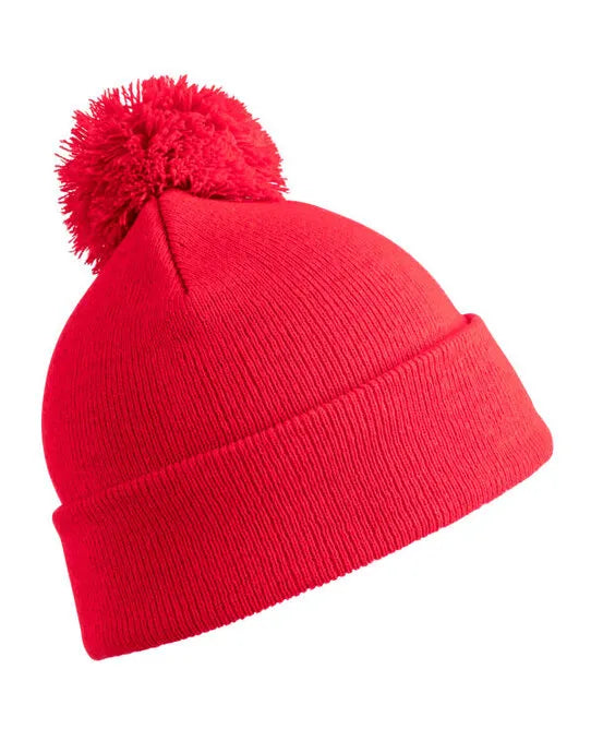 Result Winter Essentials Pom Pom Beanie rc028x