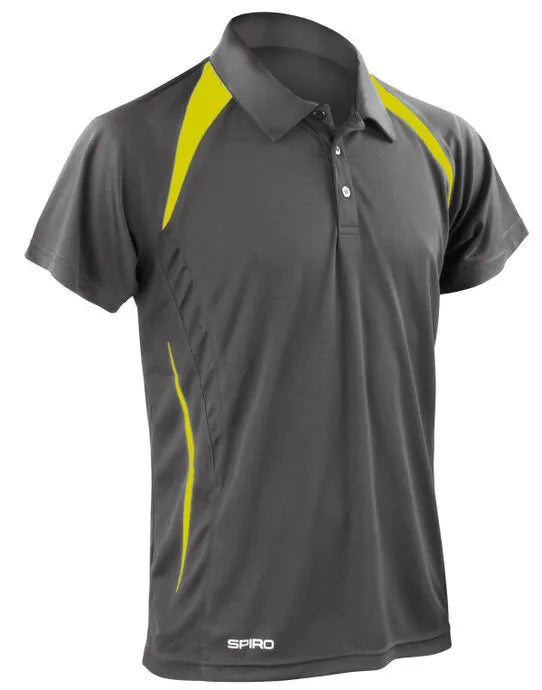 Spiro Mens Team Spirit Polo Shirt S177M