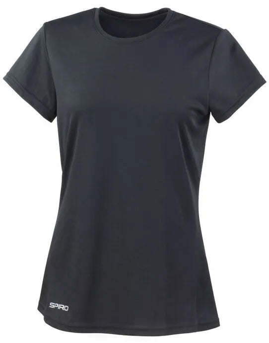 Spiro Ladies Quick Dry S/Sleeve T-Shirt S253F