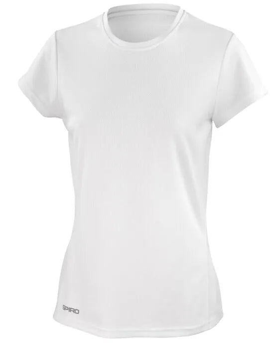 Spiro Ladies Quick Dry S/Sleeve T-Shirt S253F