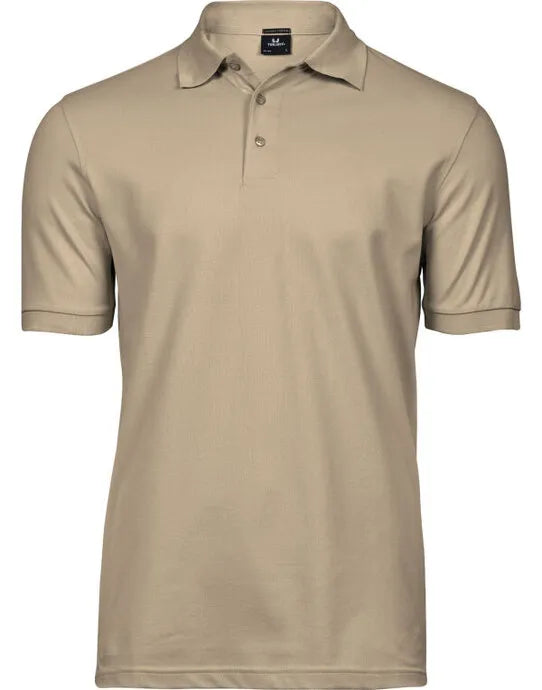 Mens Luxury Stretch Polo Shirt TJ1405