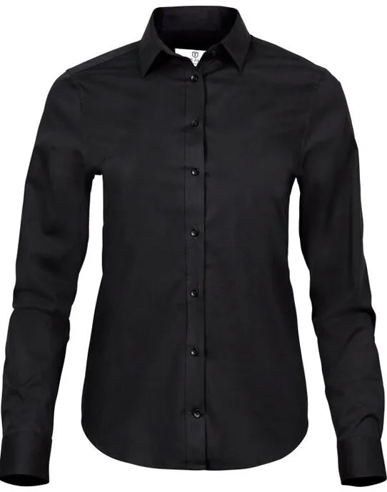 Tee Jays Ladies Stretch Luxury Shirt TJ4025