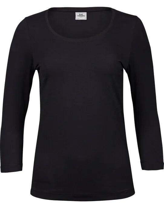 Tee Jays Ladies 3/4 Sleeve Stretch Tee TJ460