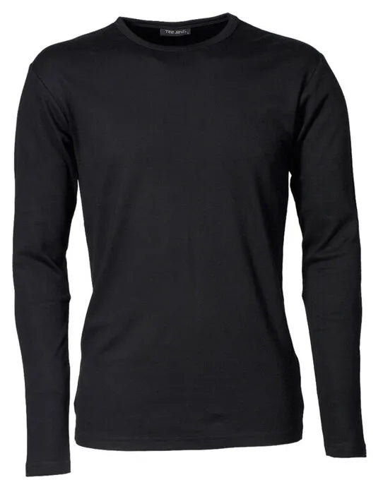 Tee Jays Mens Long Sleeve Interlock Tee TJ530 - - Customisable T-Shirt