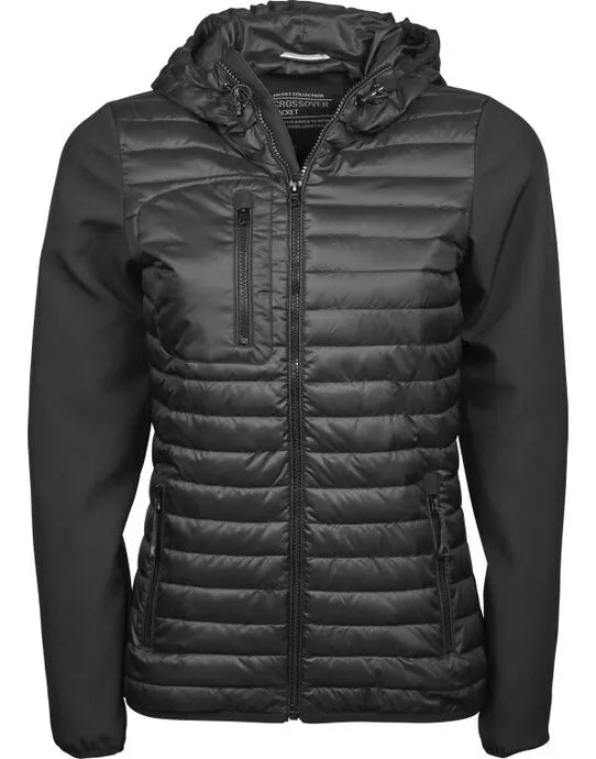 Tee Jays Womens Hooded Crossover Jacket TJ9629