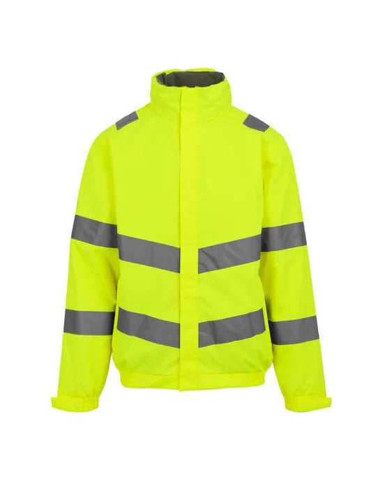 Regatta Hi Vis Contract Dover Jacket TRW457 - - Customisable Jacket