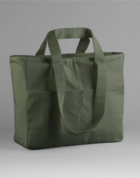 Westford Mill Cargo Pocket Tote W604