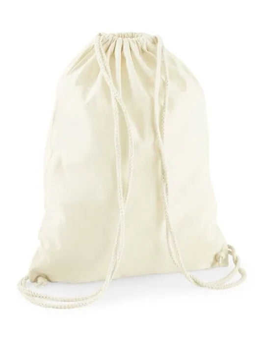 Westford Mill Recycled Cotton Gymsac w910