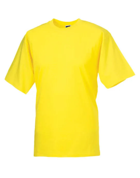 Russell Classic T - Yellow - ZT180M - - Customisable T-Shirt