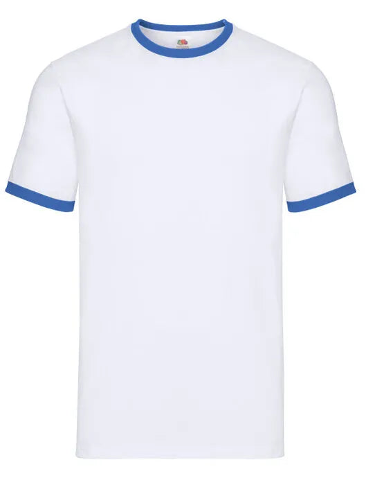 FOTL Mens Valueweight Ringer T 61168