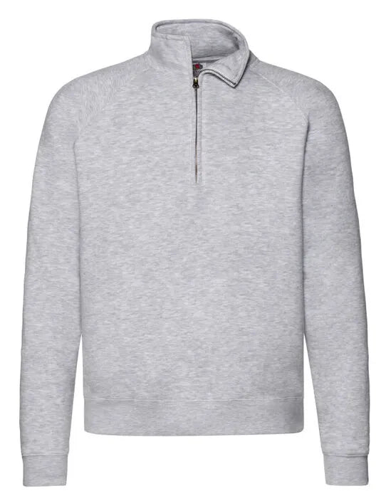 Mens Premium Zip Neck Sweat 62032