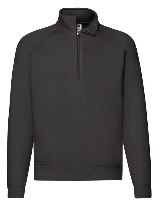 Mens Premium Zip Neck Sweat 62032