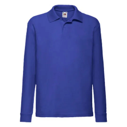 Kids 6535 Long Sleeve Polo 63201