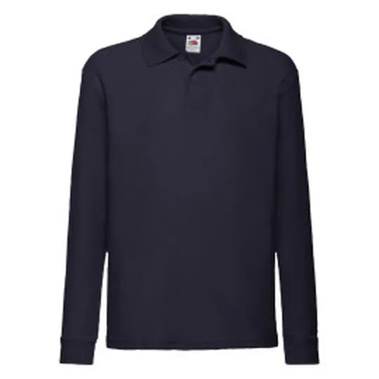 Kids 6535 Long Sleeve Polo 63201