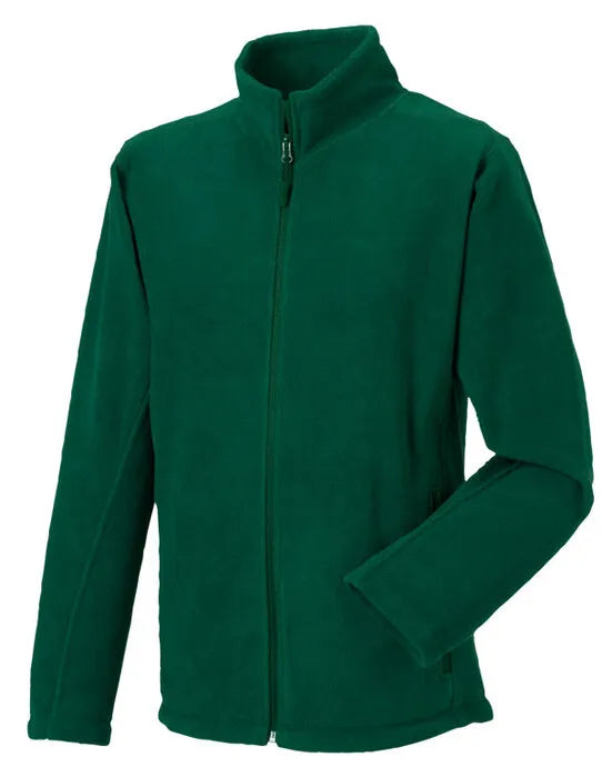 Russell Mens Full Zip Outdoor Fleece 8700M