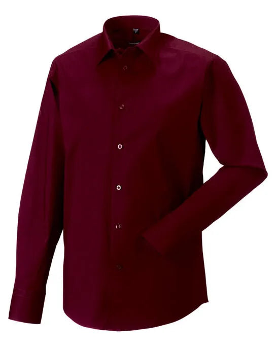 Russell Collection Mens LS Stretch Shirt 946M