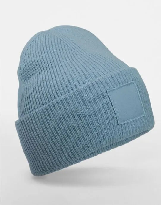 Beechfield Deep Cuff Tonal Patch Beanie B336R