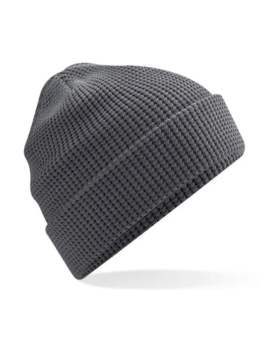 Beechfield Organic Cotton Waffle Beanie B52N