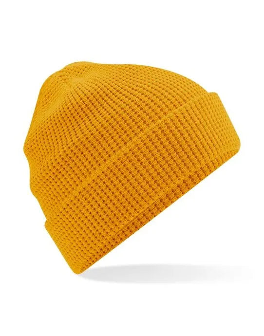 Beechfield Organic Cotton Waffle Beanie B52N